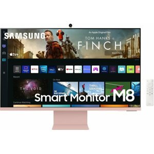 LCD monitor 32" Samsung Smart Monitor M8 Sunset Pink