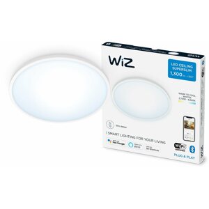 Mennyezeti lámpa WiZ Tunable White SuperSlim mennyezeti lámpa 14 W, fehér