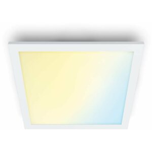 Mennyezeti lámpa WiZ Panel Tunable White 36 W négyzet alakú, fehér