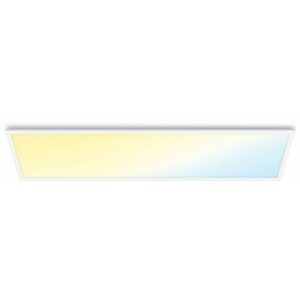 Mennyezeti lámpa WiZ Panel Tunable White 36 W téglalap alakú, fehér