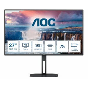LCD monitor 27" AOC 27V5CE/BK