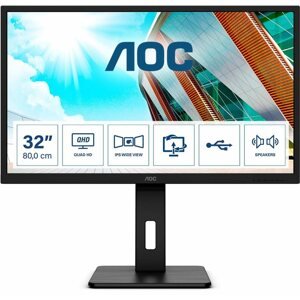 LCD monitor 32" AOC Q32P2CA