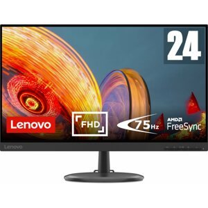 LCD monitor 23.8“ Lenovo C24-25 fekete