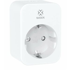 Okos konnektor WOOX R6118 Smart Plug EU E/F Schucko 16A with Energy Monitor
