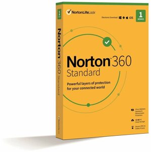 Internet Security Norton 360 Standard 10GB, VPN, 1 felhasználó, 1 eszköz, 24 hónap (elektronikus licenc)