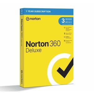 Internet Security Norton 360 Deluxe 25GB, 1 felhasználó, 3 készülék, 12 hónap (elektronikus licenc)
