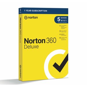 Internet Security Norton 360 Deluxe 50GB, 1 felhasználó, 5 készülék, 12 hónap (elektronikus licenc)