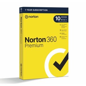 Internet Security Norton 360 Premium 75GB, 1 felhasználó, 10 készülék, 12 hónap (elektronikus licenc)