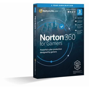 Internet Security Norton 360 for Gamers 50GB, 1 felhasználó, 3 készülék, 12 hónap (elektronikus licenc)