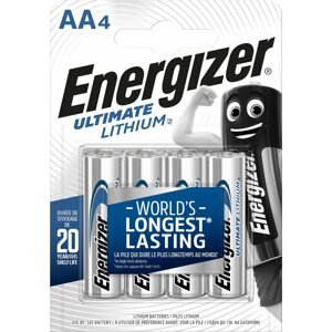 Eldobható elem Energizer Ultimate Lithium AA / 4
