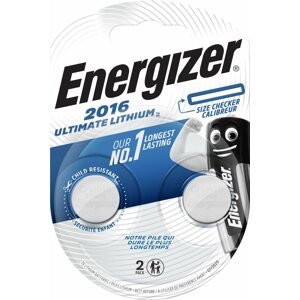 Gombelem Energizer Ultimate Lithium CR2016, 2 db