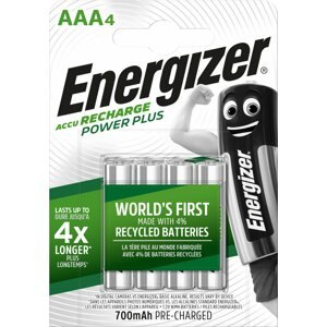 Tölthető elem Energizer Power Plus AAA 700mAh 4db