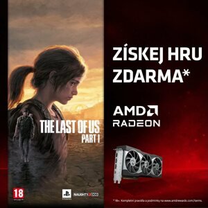 Elektronikus promo kód AMD Radeon VGA-hoz, hogy megkapd a The Last of Us Part I-et, beváltandó  2023. június 24-ig
