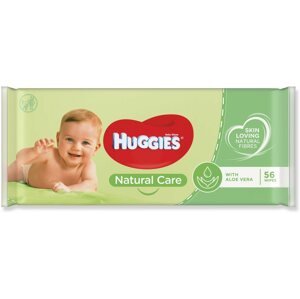 Popsitörlő HUGGIES Natural Care 56 db