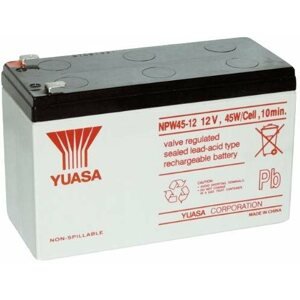 Akkumulátor szünetmentes tápegységhez YUASA 12V 7,5Ah Karbantartásmentes ólomakkumulátor NPW45-12