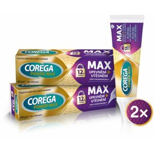 Műfogsor ragasztó COREGA Max Fixing + Sealing 2×40 g