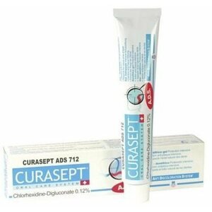 Fogkrém CURASEPT ADS 712 0,12% CHX periodontális 75 ml