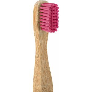Fogkefe NORDICS Bambusz fogkefe, rózsaszín