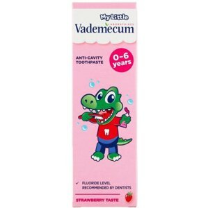 Fogkrém VADEMECUM My Little Mild Strawberry - Eper ízű 50 ml