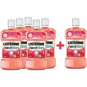 Szájvíz LISTERINE Smart Rinse Kids Berry 6×250 ml