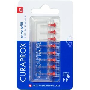 Fogköztisztító kefe CURAPROX CPS 07 Prime Refill piros színű 0,7 mm, 8 darab