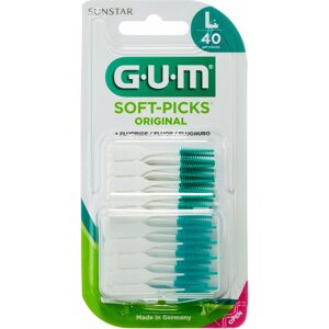 Fogköztisztító kefe GUM Soft-Picks Large masszázs, fluoriddal, ISO 2, 40 db