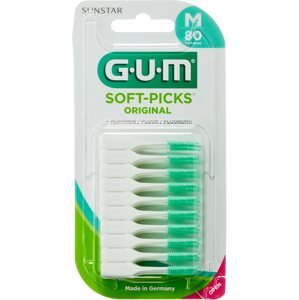 Fogköztisztító kefe GUM Soft-Picks normál, masszíroz, fluoridokkal, ISO 1, 80 db