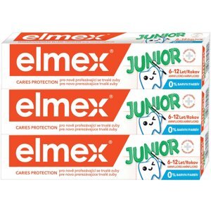 Fogkrém ELMEX Junior 3 × 75 ml